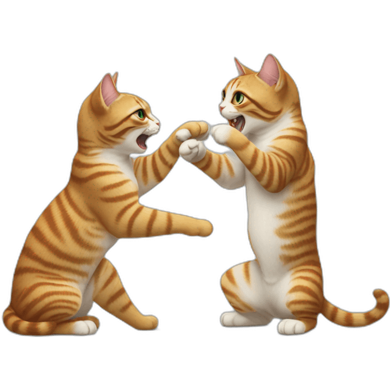 cat-fight-with emoji