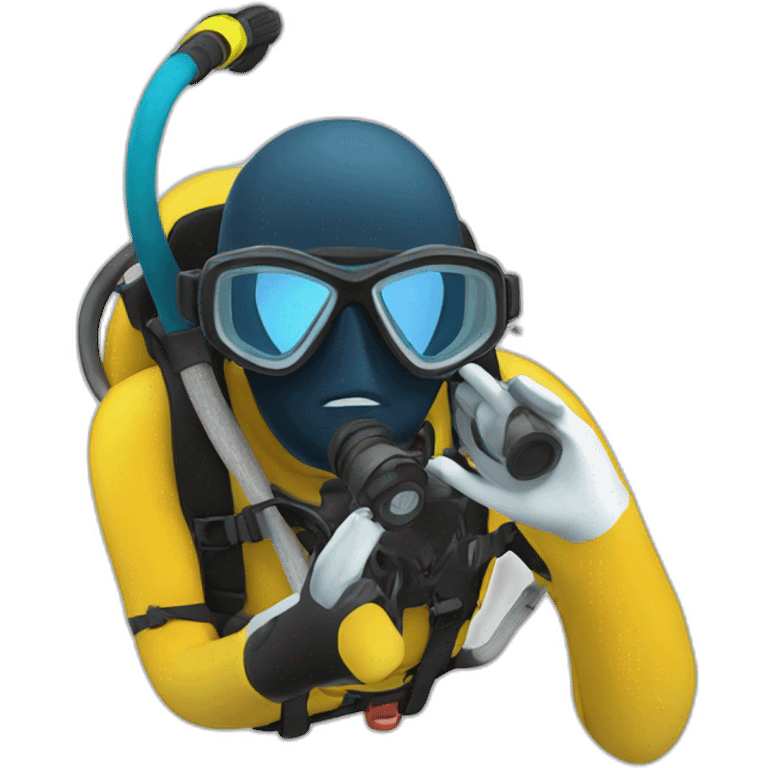 Scuba dive emoji