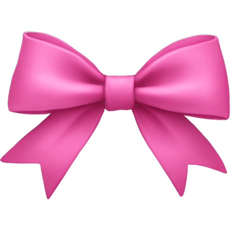 pink bow emoji