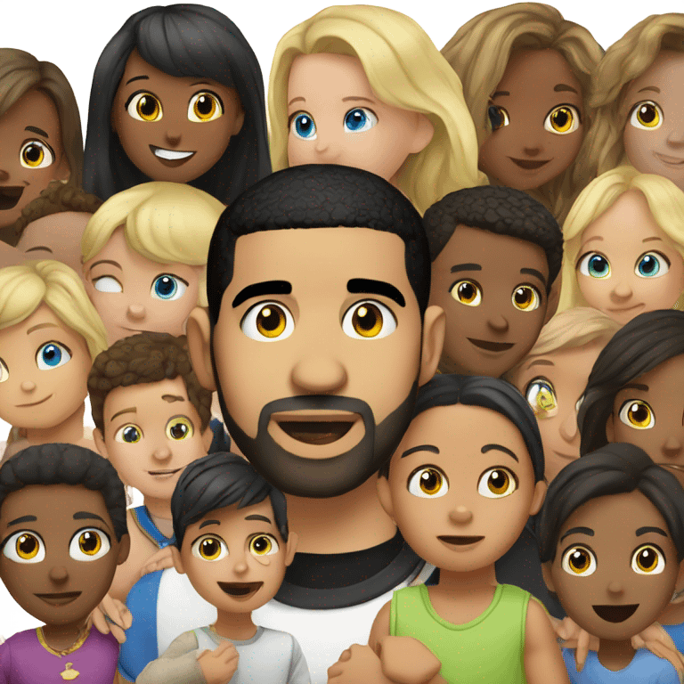 drake around children emoji