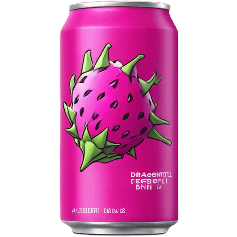 Dragonfruit pink Dragon Energy Drink  emoji