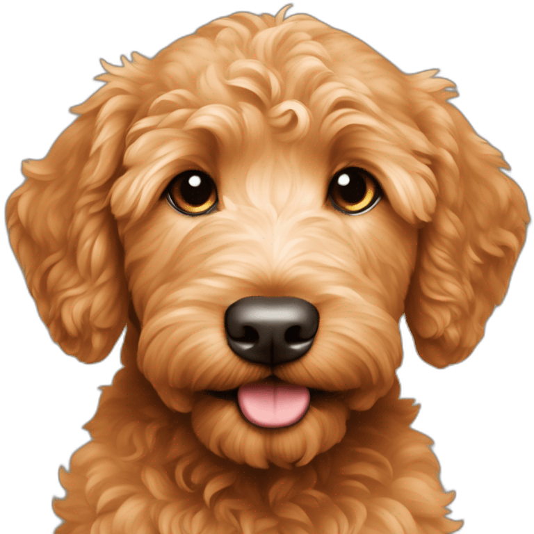 reddish-goldendoodle-puppy emoji