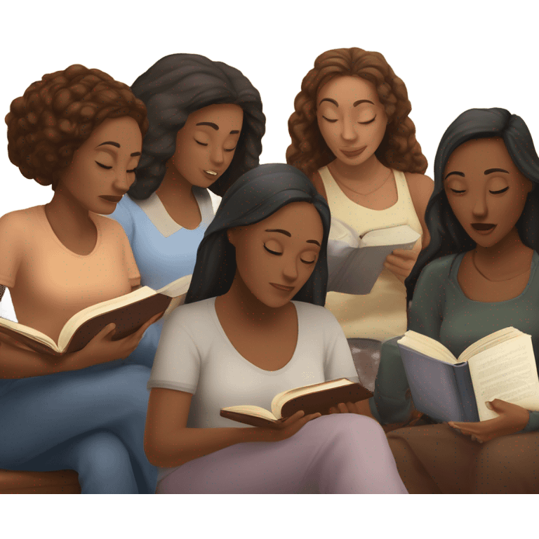 Female Bible Study emoji