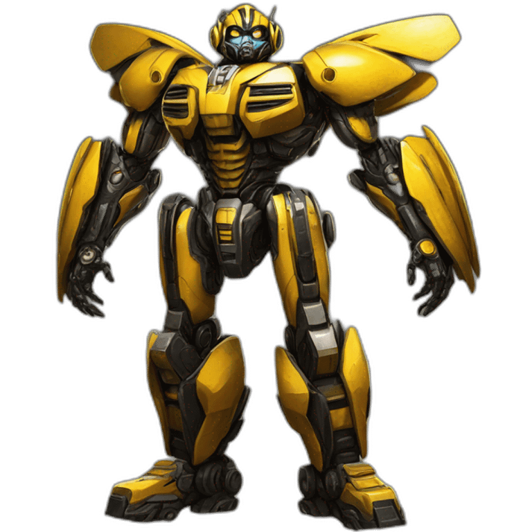 bumblebee transformers fullbody emoji