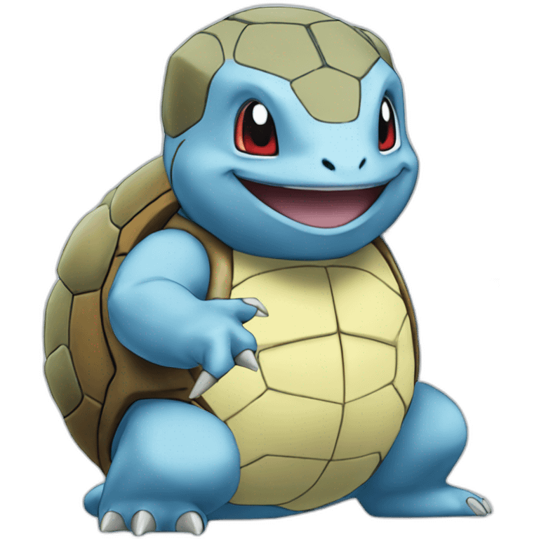 The Pokémon wartortle emoji