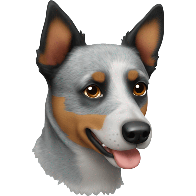 blue heeler dog emoji