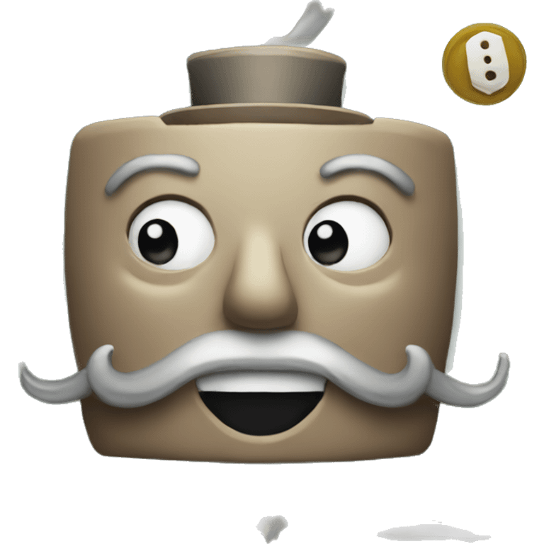 monopoly masctot emoji