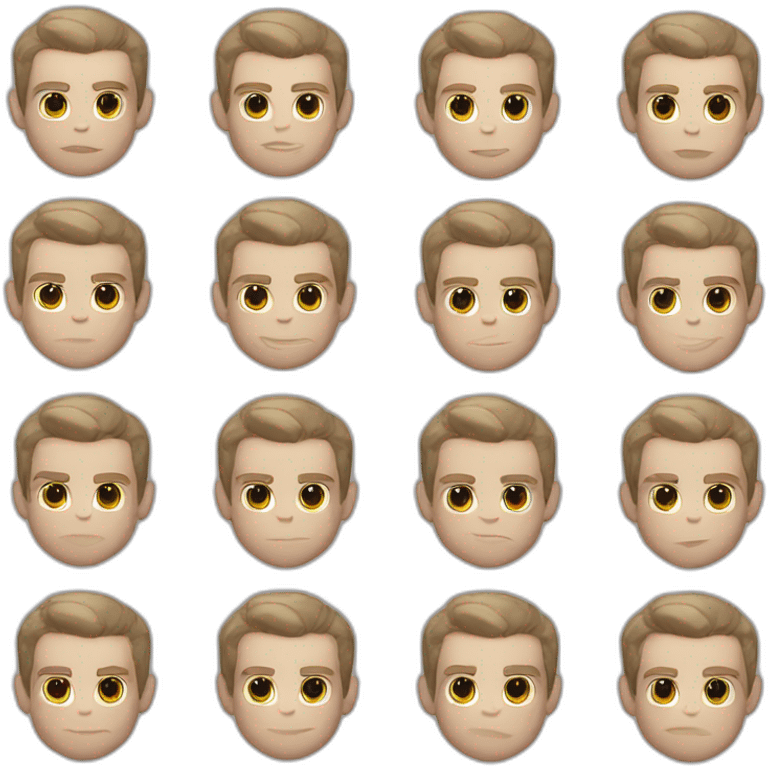 Klaus mikaelson short haircut realistic detailed emoji