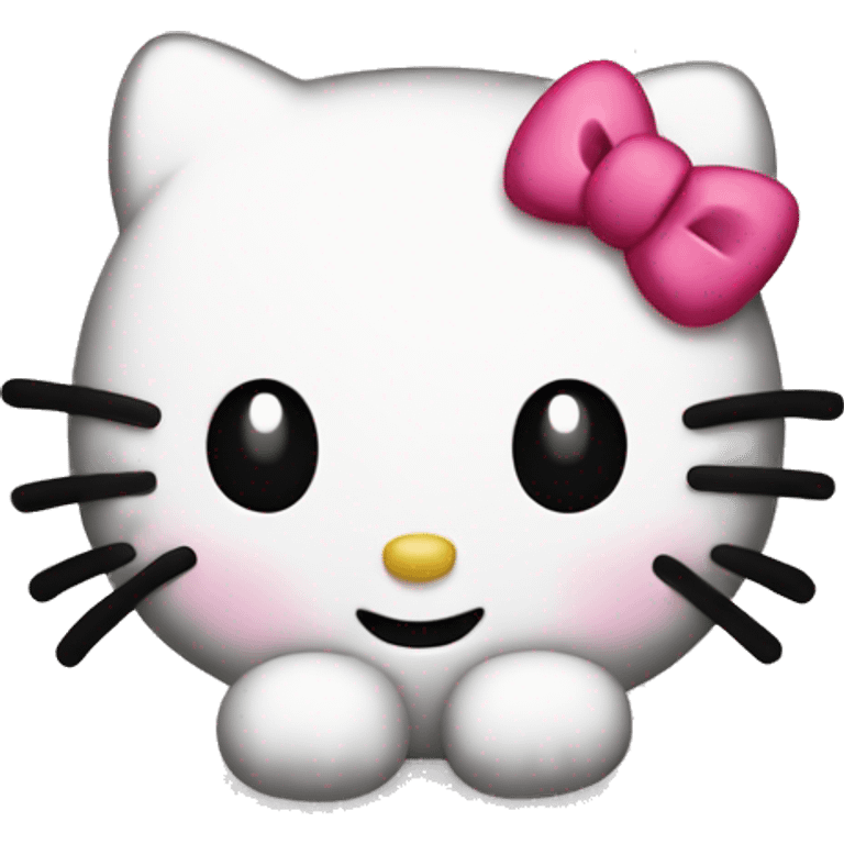 Hello kitty emoji