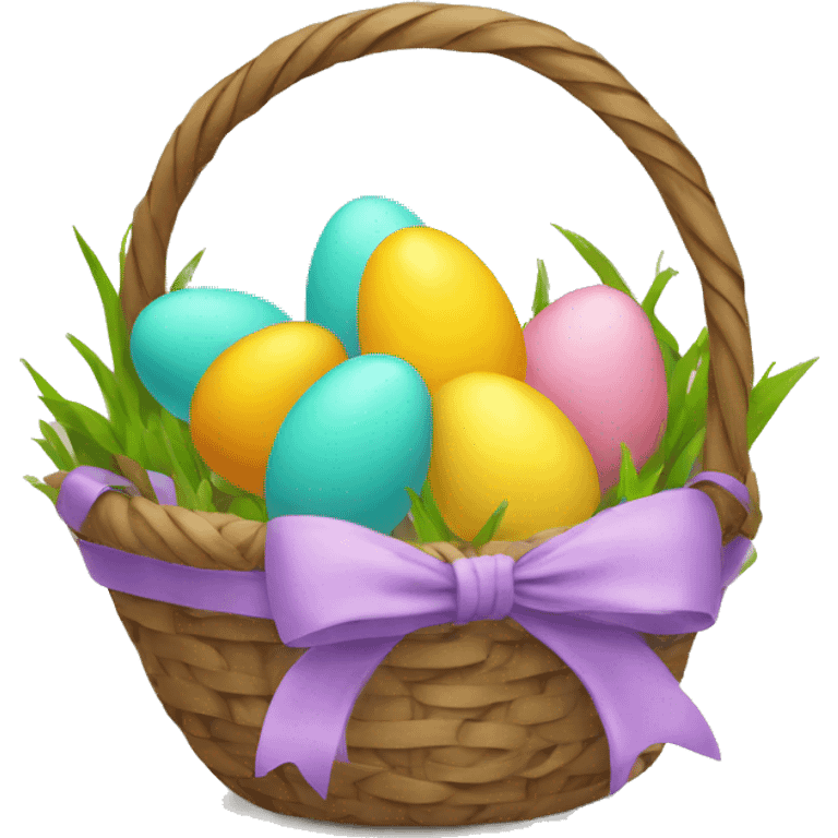 easter basket emoji