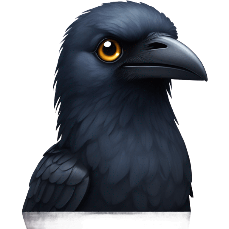 Crow emoji