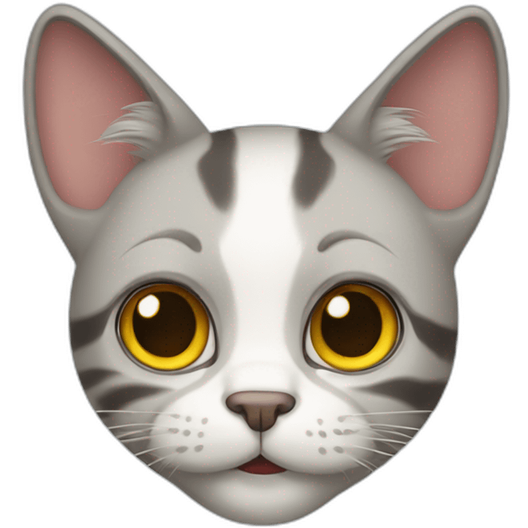 Cartoon cat emoji