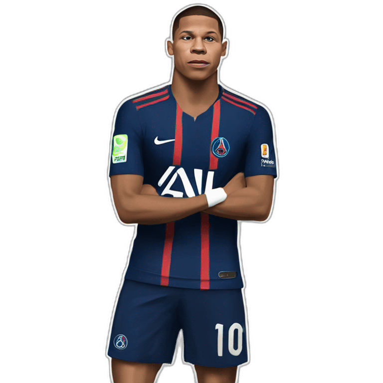 mbappé fume une clope emoji