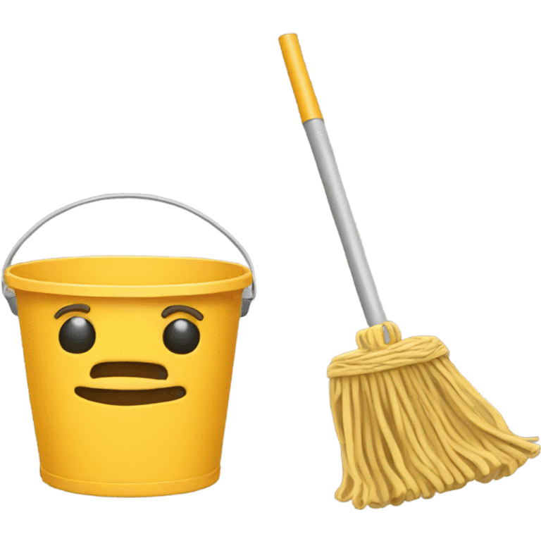 Bucket & a Mop emoji