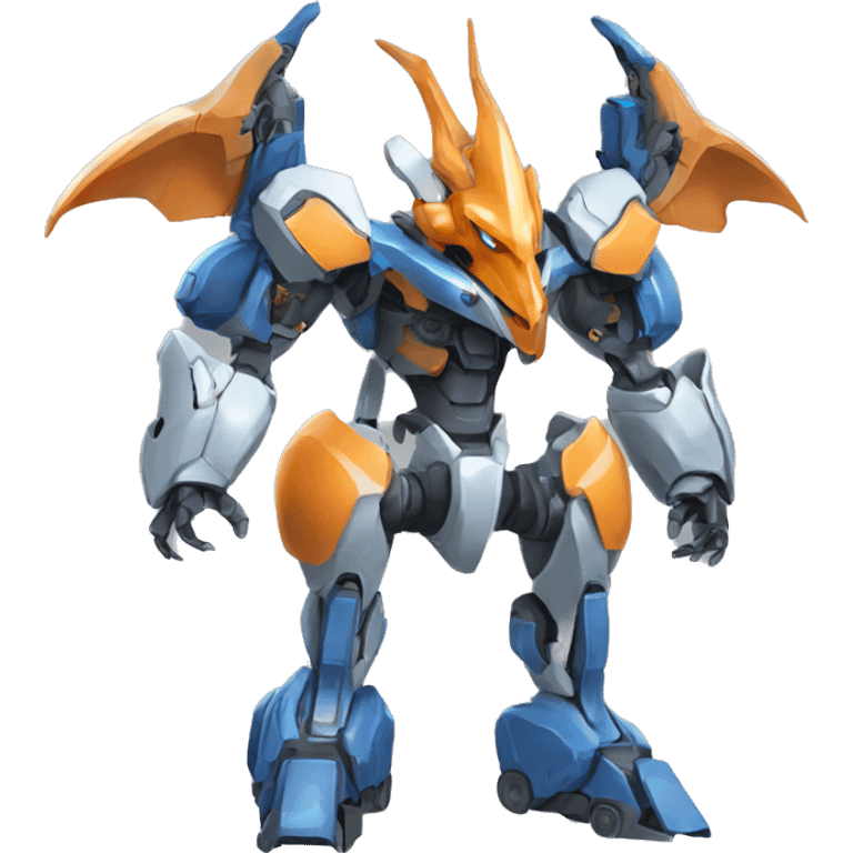 Futuristic Mechanical Medabot-Charizard-Mecha emoji