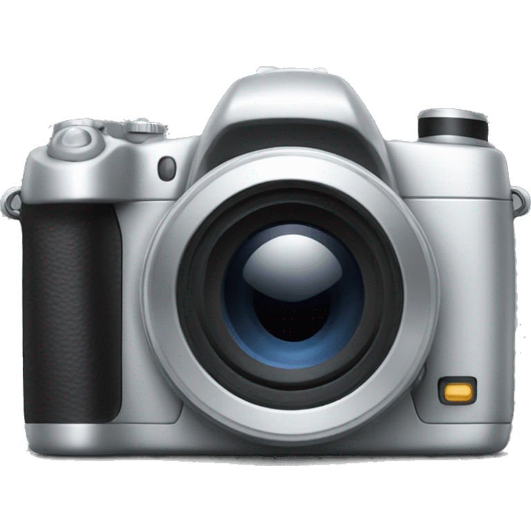 silver digital camera  emoji