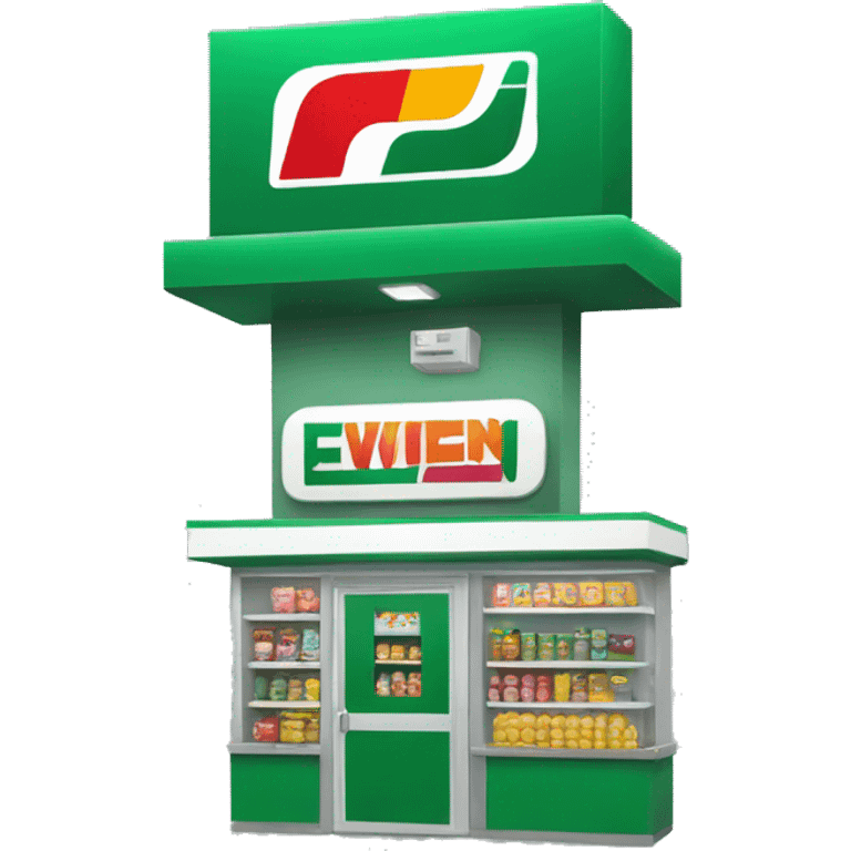 Seven Eleven Convenience Store emoji