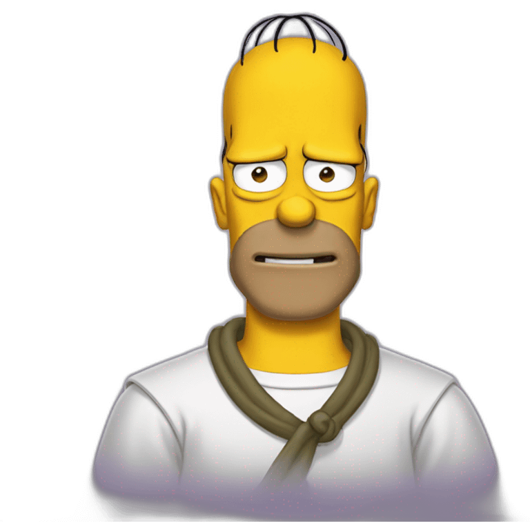 Homère Simpson emoji