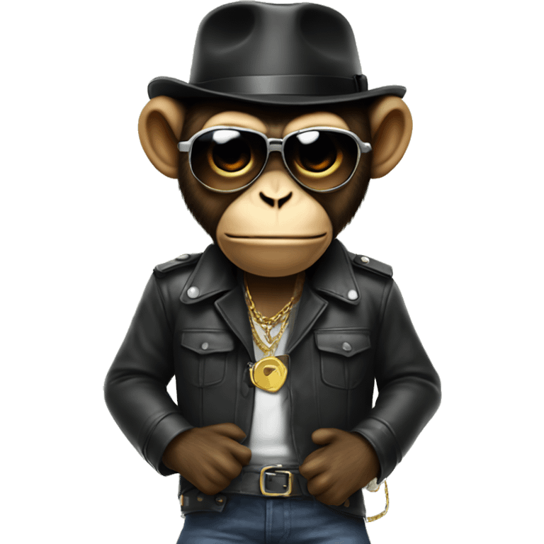 Monkey Gangster  emoji