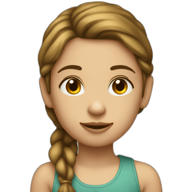 Une fille sur un garcon emoji