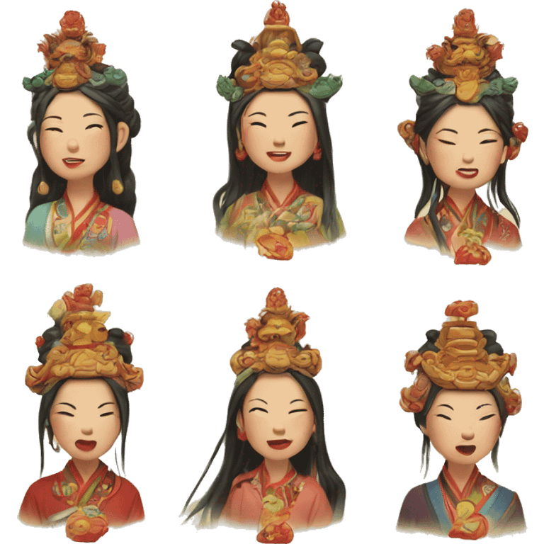 Mazu, Taiwanese female gods emoji