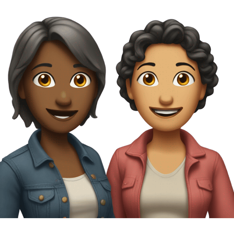 Linda and Andi emoji