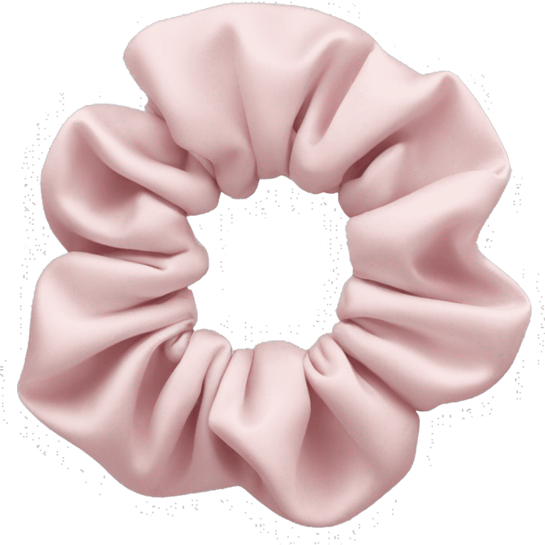 Pale pink Scrunchie  emoji