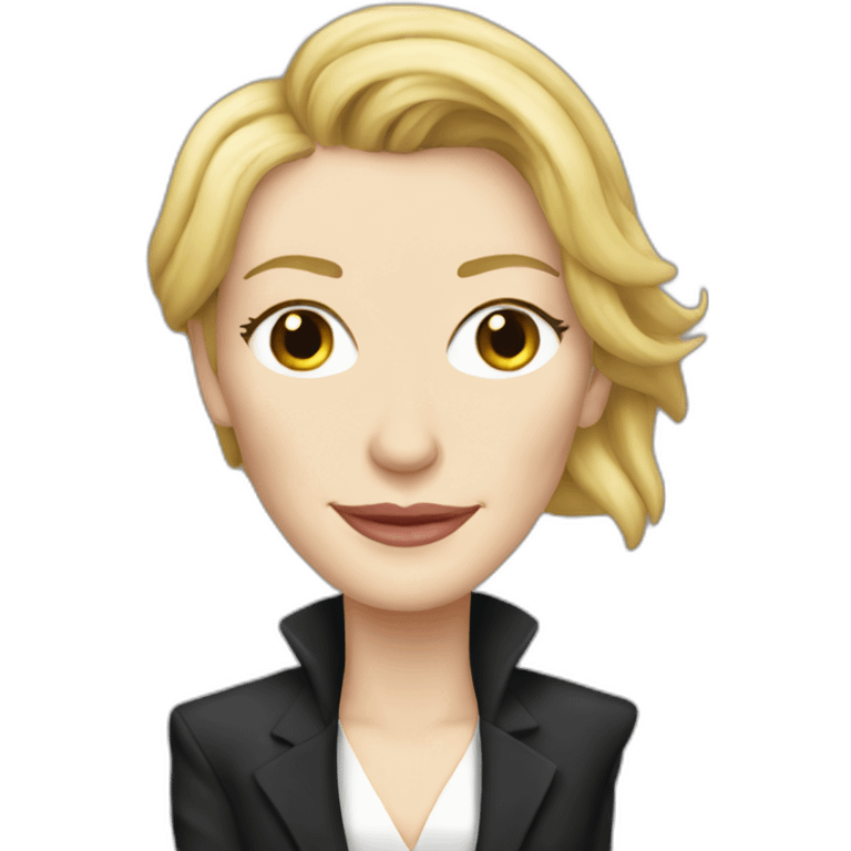 cate blanchett being a lesbian emoji