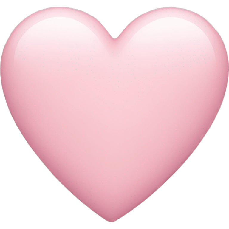 light pink heart emoji