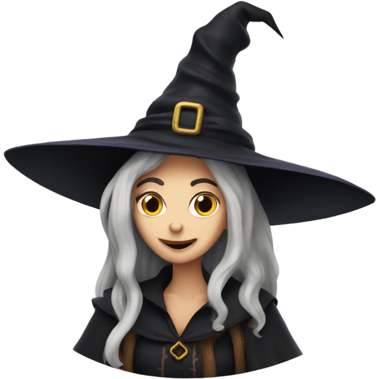 Crazy witch and wizard couple emoji