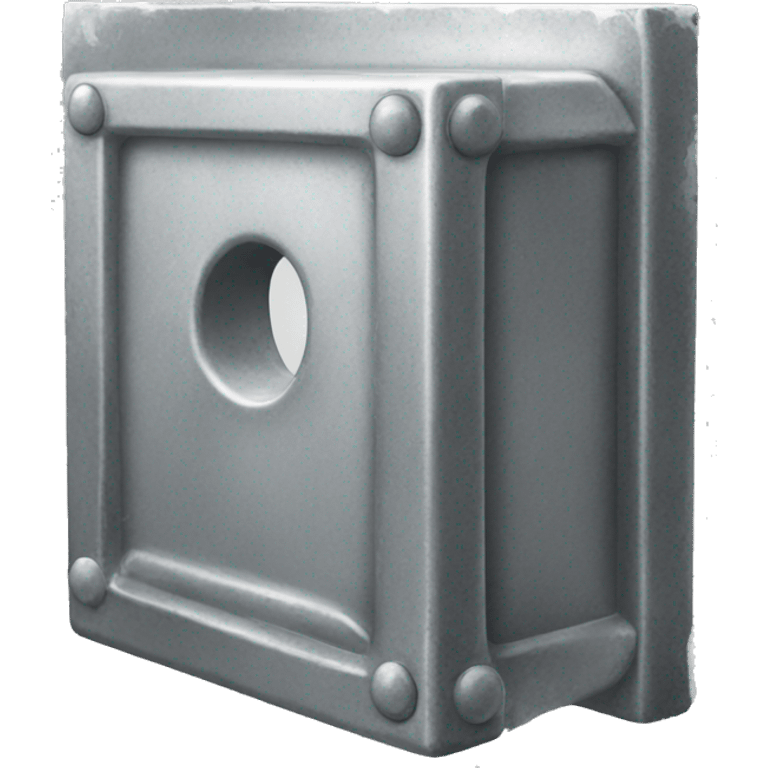 Galvanized square emoji