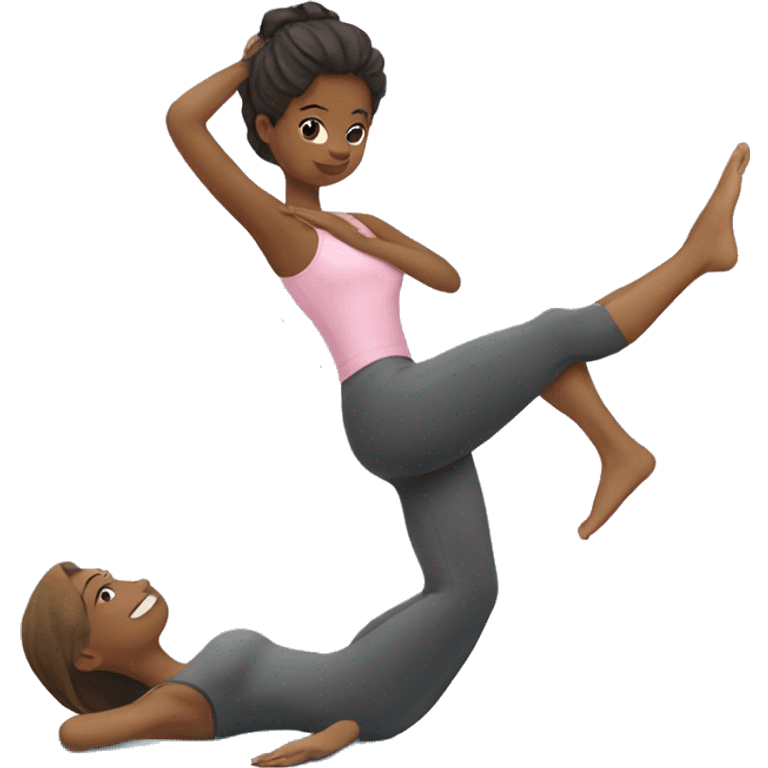 girl pilates emoji