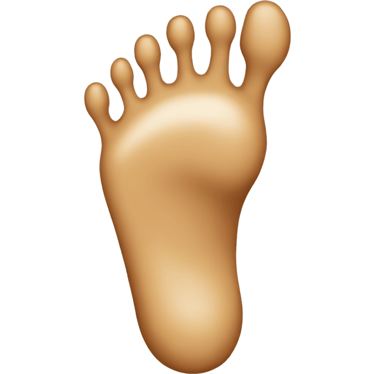 Foot emoji