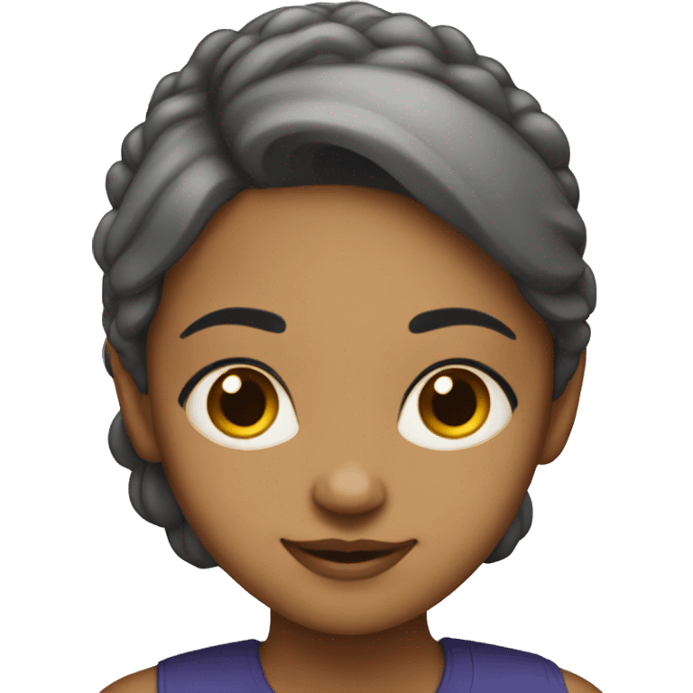 Light skin Tamil girl emoji