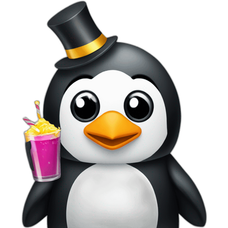 party penguin emoji