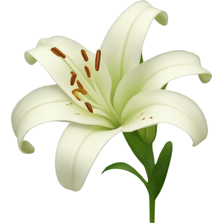 lily flower emoji