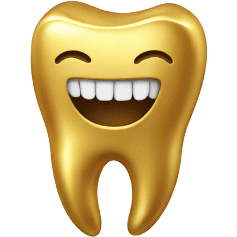 Gold tooth emoji