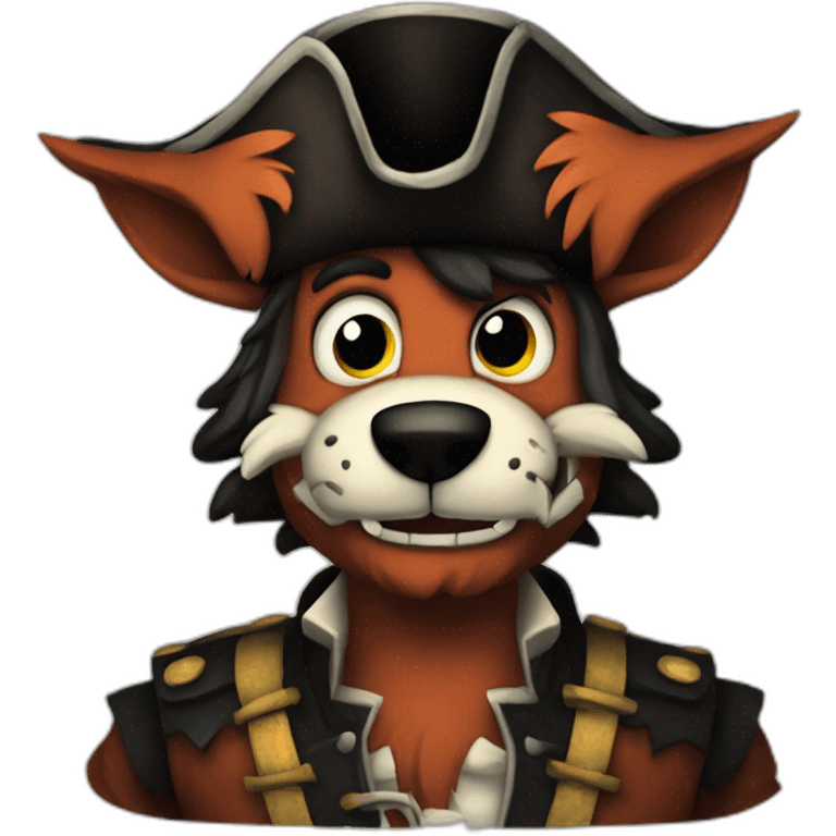 The pirate foxy fnaf emoji