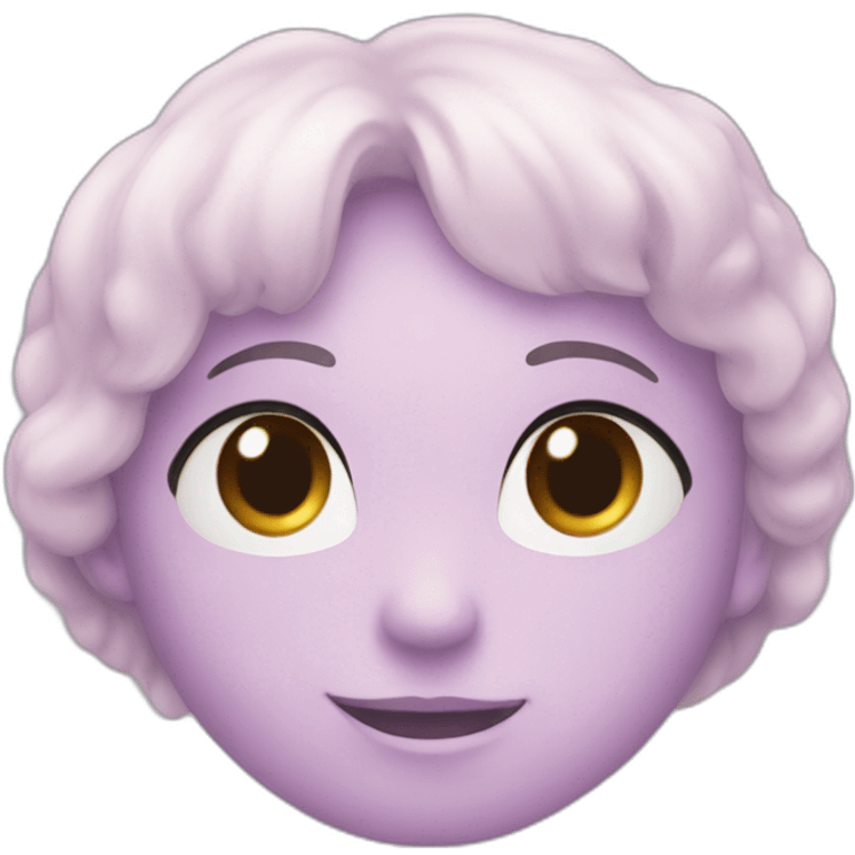 cœur mauve pastel  emoji