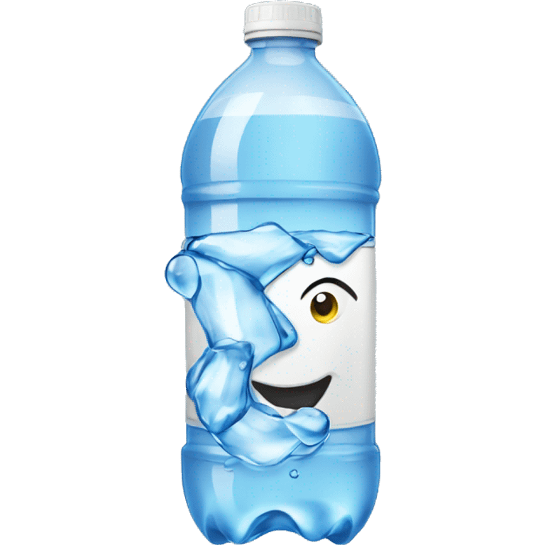 spilling bottled water emoji