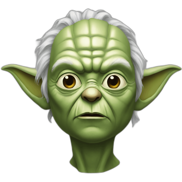 head of yoda emoji