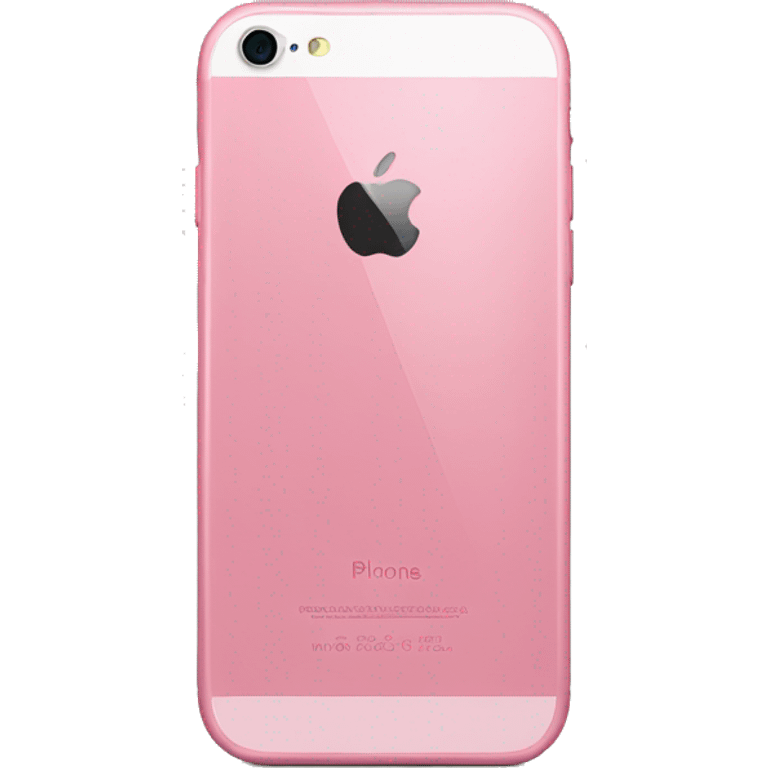 Pink iPhone  emoji