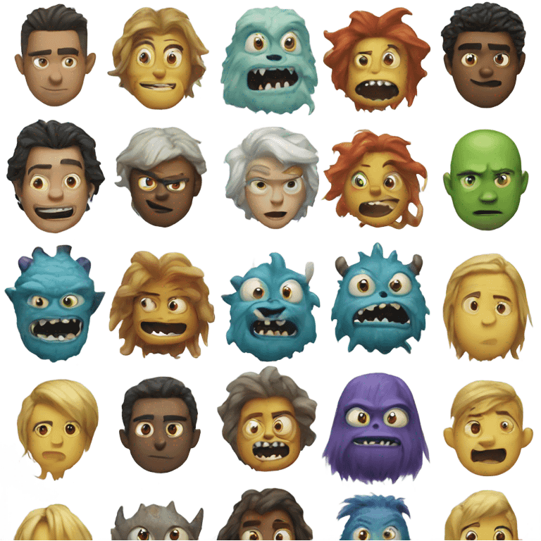 monsters universtiyu emoji