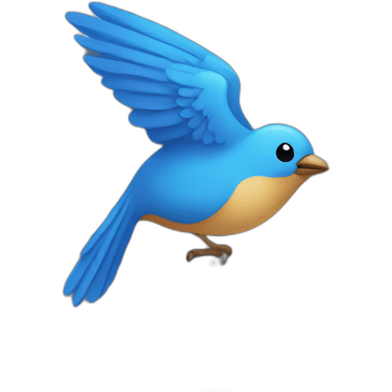 blue-bird-on-keyboard emoji