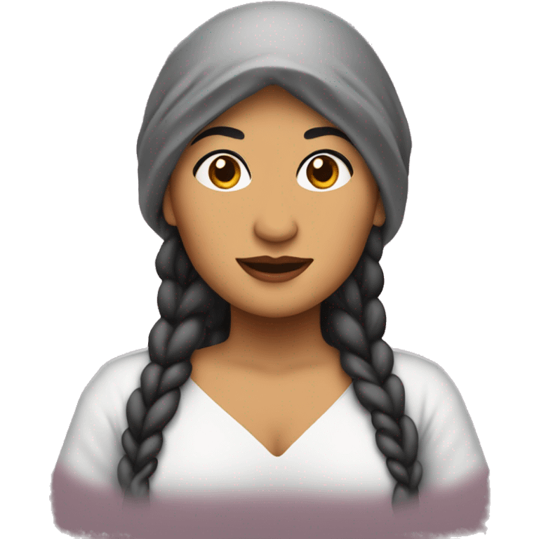 Cholita Caporal emoji