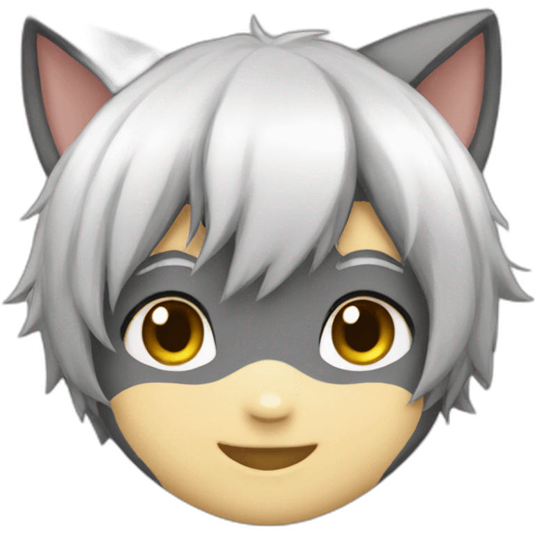 Neko boy smile emoji