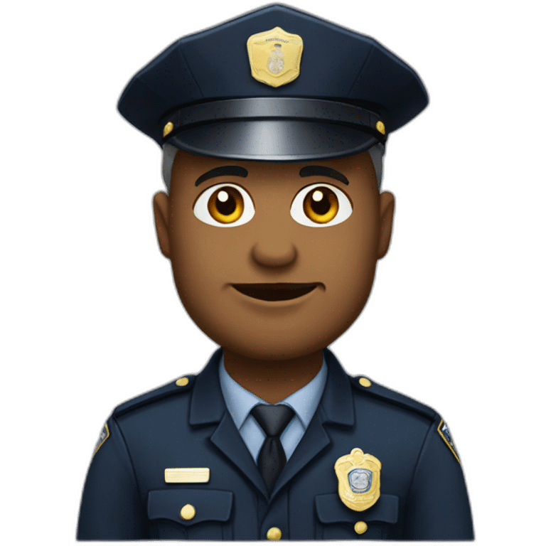 Chief of police emoji