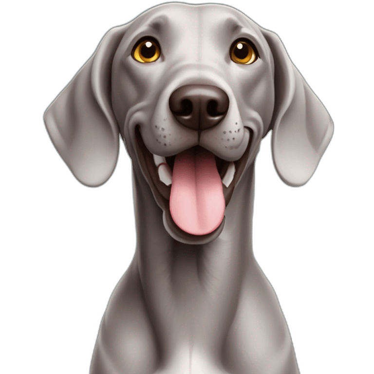 happy-weimaraner emoji