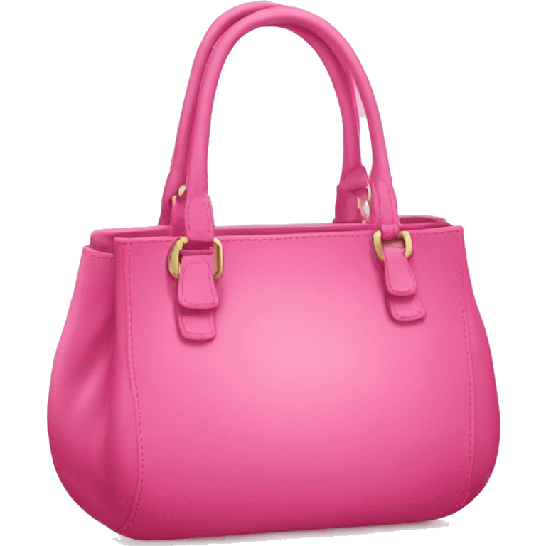 pink handbag emoji