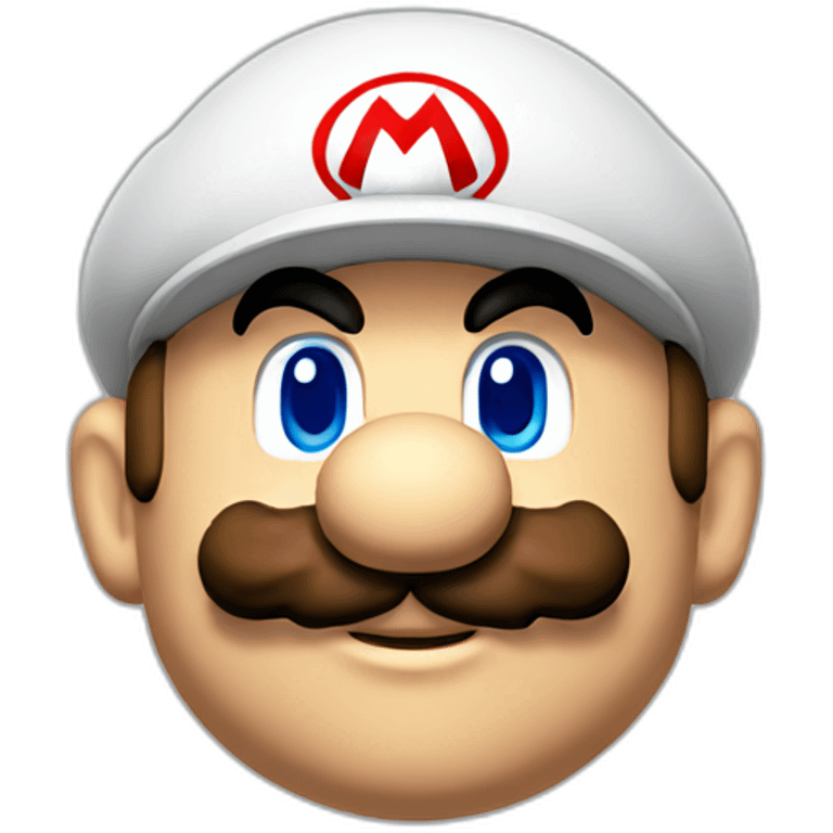 super mario head emoji